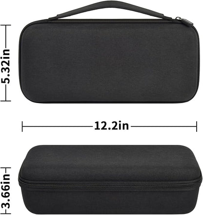 Case Compatible with Aixiqee Portable-Printer A80/ for GUTHERREN A81/for Minzhi A80/ JADENS A4 /for MUNBYN Bluetooth Wireless Printer, Thermal Paper, Charger and USB Cables Storage Organizer(Box Only)