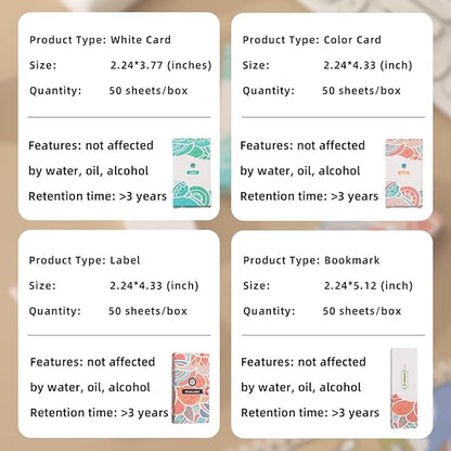 Mixed Pack Blank Cardstock Paper Types - Thick Heavy Cards Stock for Card Making, DIY Art Projects, Greeting Cards, Birthday Part, Study Assistance, Board Game (Mixed pack of 3 card paper types)