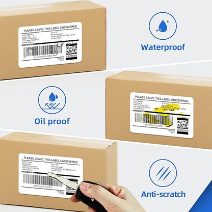 12 Rolls Continuous Paper Label Replacement for Brother DK-2205 (2.4" X 100 Ft), Compatible with Brother QL Label Printers QL800 QL1100 (100 Ft & 1 Refillable Cartridge Frame)