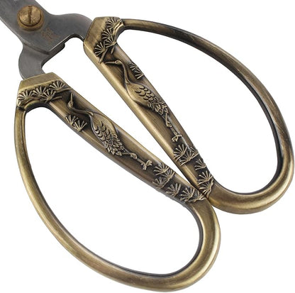 JubileeYarn Classic Chinese Small Embroidery Craft Scissors - Bronze, Copper, Silver - 3 Scissors Each