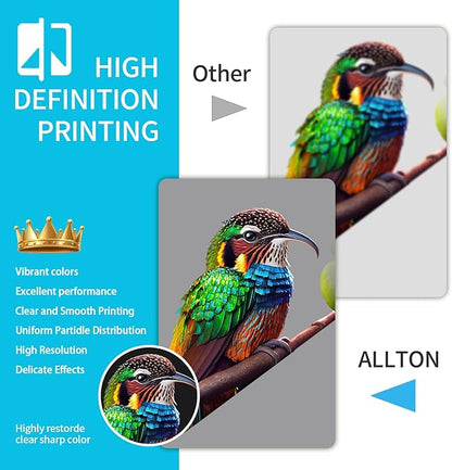 6510 6515 Drum Unit 108R01417 Compatible for Xerox 108R01418 108R01419 108R01420 Imaging Unit Replacement for Xerox WorkCentre 6515 Phaser 6510 Printer(4-Pack)
