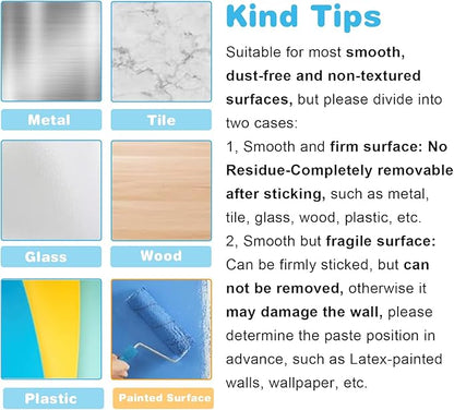 2 Pcs Magnetic Chalkboard Contact Paper for Wall 40" x 18" Self Adhesive Blackboard Wallpaper Peel and Stick Chalk Board Sticker Roll with Chalks for Kids Playroom Classroom Home