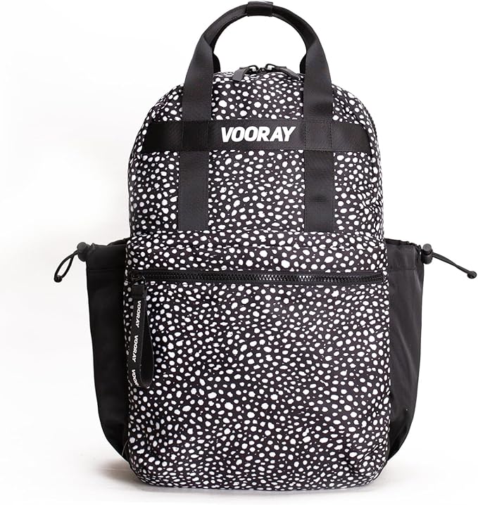 Vooray 19L Katie Backpack – Large Travel Backpack, Gym & Sports Backpack Wild Desert, Polka Dot