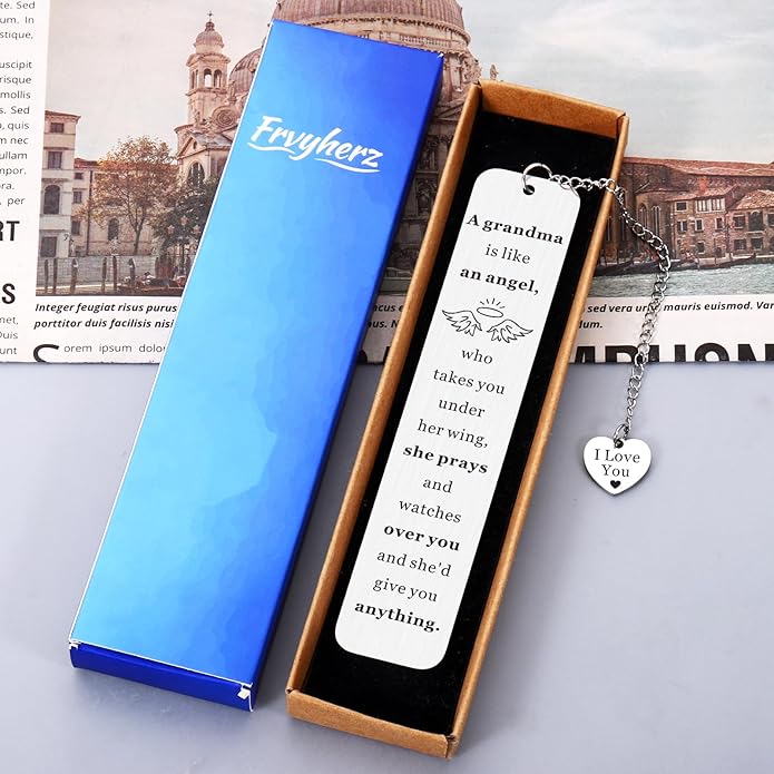 Grandma Christmas Gifts, Grandma Gifts, Grandma Birthday Gifts, GiGi Gifts for Grandma, Bookmark Gifts for Grandma Unique, Great Grandma Gifts,New Grandma Gifts,Mothers Valentines Day Gift for Grandma