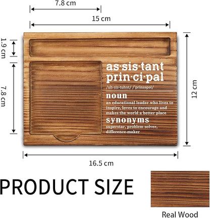 Assistant Principal Sticky Note Holder, Assistant Principal Gifts, Thank You Appreciation Gifts for Assistant Principal Women Men from Student Self-Stick Note Pad Holders ZSS31