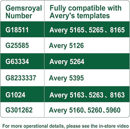 Address Labels 3-1/3”×4”,40 Sheets,6-UP,Large Address Labels for Laser/Inkjet Printers,Shipping Address Labels Compatible with 5164,5264 and 8164 Labels, Matte White,Letter Size
