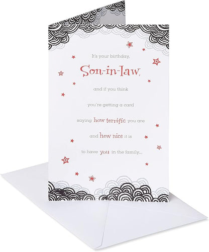 American Greetings Birthday Card for Son-in-Law (How Terrific)