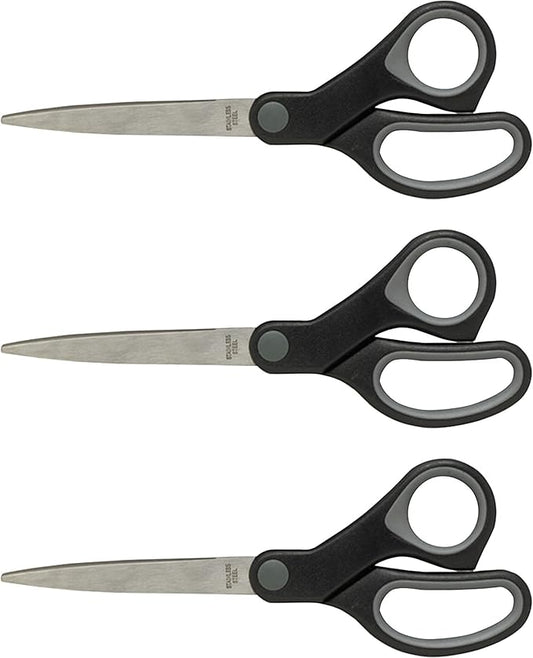 Sparco Rubber Grip Straight Scissors