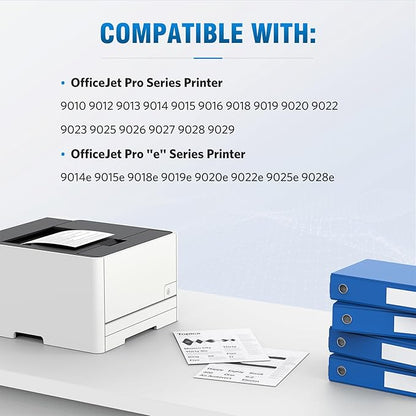 962XL Ink Cartridges 4 Color Pack Compatible Replacement for HP 962XL 962 Ink Work for HP OfficeJet Pro 9010 9013 9014e 9015e 9016 9018e 9019e 9020e 9022e 9023 9025e 9028e 9029 Printer