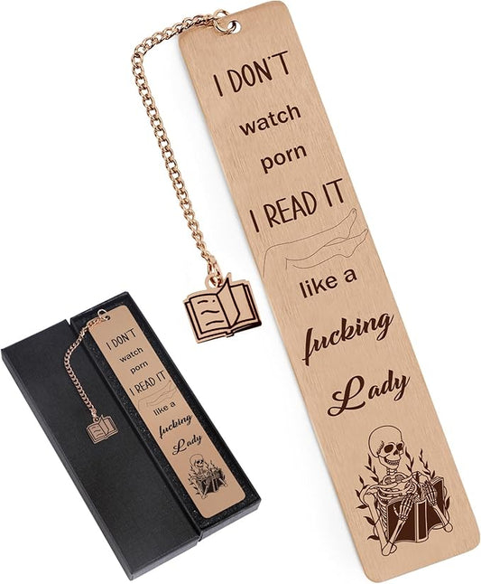 Funny Smutty Bookmarks Gifts - Rose Gold Funny Gifts for Women Book Marks for Reading Women Spicy Unique Gifts for Friends Dark Romance Bookmarks Birthday Thanksgiving Christmas Gifts