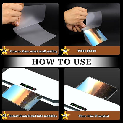 100Pcs Index Card Laminating Pouches 4x6 File Card Laminating Pouches Thermal Laminating Sheets Business Card Laminating Pouches for Work Permits Pass Cards Student ID Cards, 5 Mil