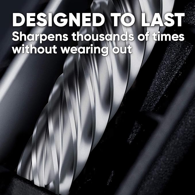 Electric Pencil Sharpener - Pencil Sharpener Battery Powered for Kids, School, Home, Office, Classroom, Artists – Battery Operated Pencil Sharpener For Colored Pencils, Ideal For No. 2 (White)