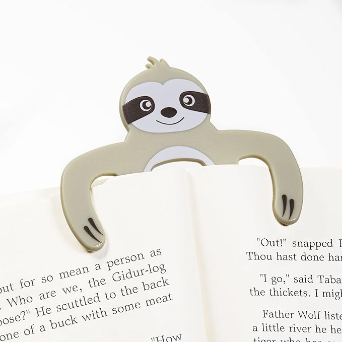 Page Pals Bookmark Bookholder | Page Holder | Music Holder Clip | Music Paper Holder | Magazine, Cookbook | Reading in Bed at Home | Office, Desk, Kitchen Use | Novelty Reading Gift Idea