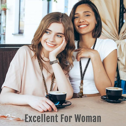 MNGARISTA Neck Floral Key Lanyard for Women, Durable ID Lanyards with Keyring and Clasp for ID Badges, School ID or Wallets, Leopard