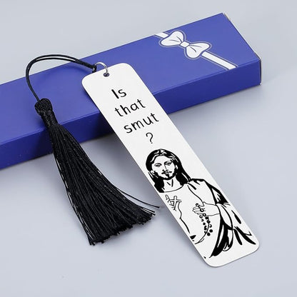 is That Smutt Jesus Bookmark,Dirty Santa Gifts,Smutty Bookmarks for Women Spicy,Women Gifts for Christmas,Stocking Stuffers for Women Adult Men,Smut Bookmarks,Gifts for Readers Book Lovers Women