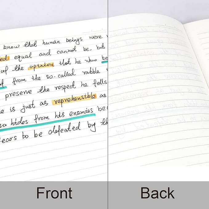 Dot Matrix Hardcover Notebook - 2 Books 3.5“ x 5.5”- Made of sustainable and excellent quality paper, simple, natural and portable, suitable for school, office use (black red)