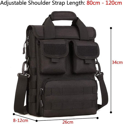 CamGo Tactical Briefcase Small Military 12 inch Laptop Messenger Bag Computer Shoulder Bag