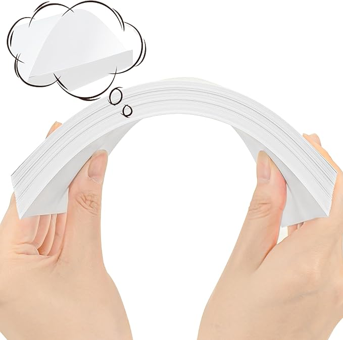 50 Sheets White Cards Blank - 5''x7'' White Card Stock 200gsm/75lb Thick Paper Cardstock, Heavy CardStock Blank for Wedding Invitations, Index Cards, Greeting, Note - PAP07200050