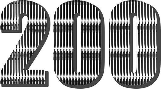 deegtran Pens Bulk, 200 Pack No Bleed Black Barrel Click Pens, Wholesale Retractable Ballpoint Pens, Pens Medium Point, Smooth Ink Pens, 1.0MM Black Ink