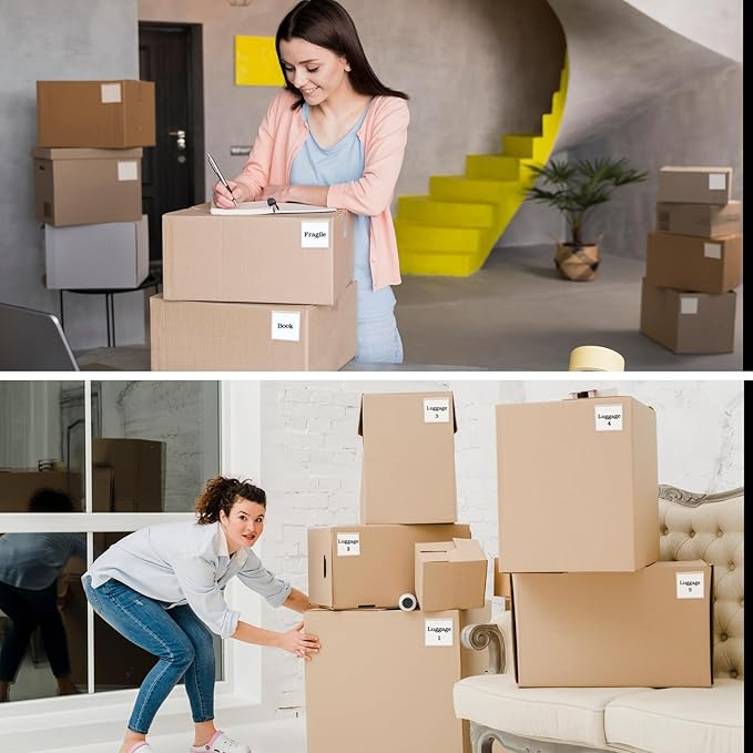 36 Pack Adhesive 3.5" x 3.5" Index Card Pockets with Top Open for Loading, Clear Plastic Labels Holders for Storage Bins Library Card Totes Shelves