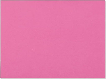 EnDoc A2 Colored Envelopes - For Invitations, Photos, Graduation, Baby Shower - 4 3/8 x 5 3/4 Inches Gummed Seal Greeting Cards Envelopes, Pink Color - 25 Pack