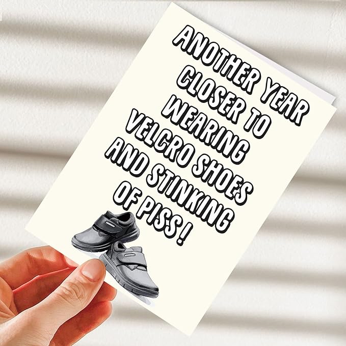 Funny Birthday Cards for Men - Unique, for Older Men, Dads, Husbands, Friends, Brothers