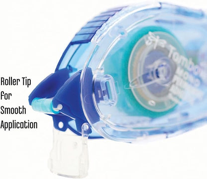 Tombow 62107 Mono Adhesive Refill Permanent, 1/3-Inch-by-472-Inch