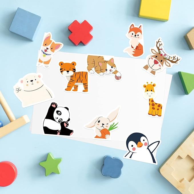 Magnetic Bookmarks, 10 PCS Bookmark Cute Animal Book Markers for Kids, Bookmarks Bulk for Students, Teens, Book Lovers, Classroom Gifts, School Prize, Reading Present