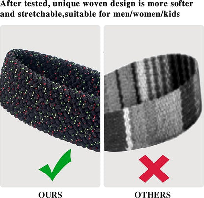 Fishent Stretchy Wristlet Keychain,Braided Cute Wrist Lanyards for Keys, Key Chain Holder for Women Men, Wrist Strap Keychain for Car Keys Phone Camera Wallet ID Badges Card (Starry Night)