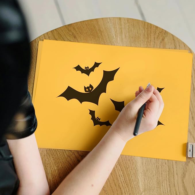 100 Sheets Yellow Cardstock 8.5 x 11 65lb Paper, Goefun Yellow Card Stock Printer Paper for Invitations, Menus, Wedding, DIY Cards