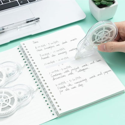 M&G 5 pack Correction Tape，131.2 Feet correction tape, Total 656FT/200M, Easy to Use Applicator for Instant Corrections, Study Supplies and Office Products