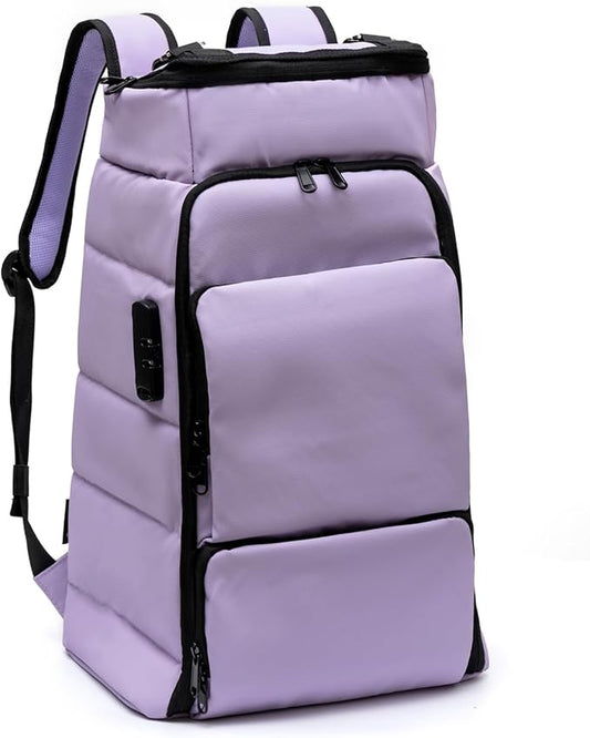 Anti Theft Urban Backpack, 28L Travel Backpack Fits 15 Inch Laptop, Waterproof Carry On Backpack, Casual Daypack For Weekender Business Hiking