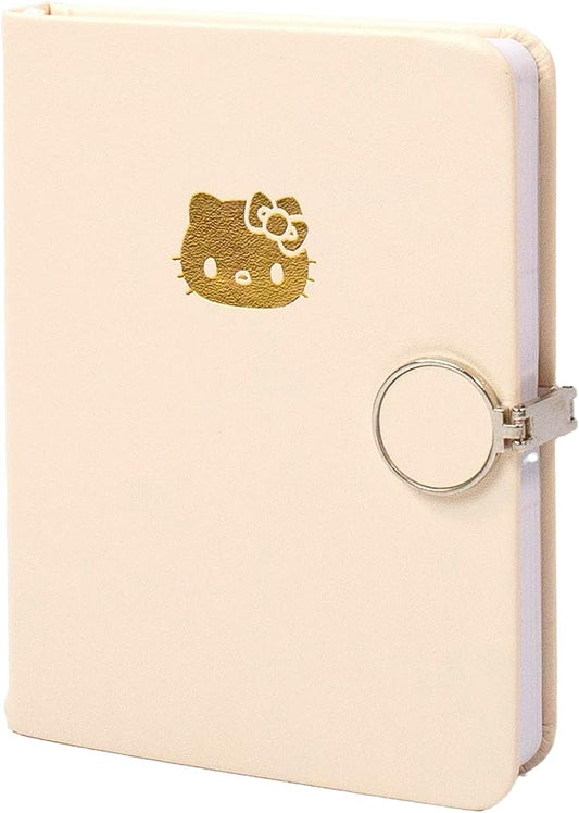 Hello Kitty Magnetic Journal, 100-Sheet Hello Kitty Notebook with Magnetic Closure, Cute School Supplies, Cute Stationery, Hello Kitty School Supplies, Kawaii Stationery, Hello Kitty Desk Accessories