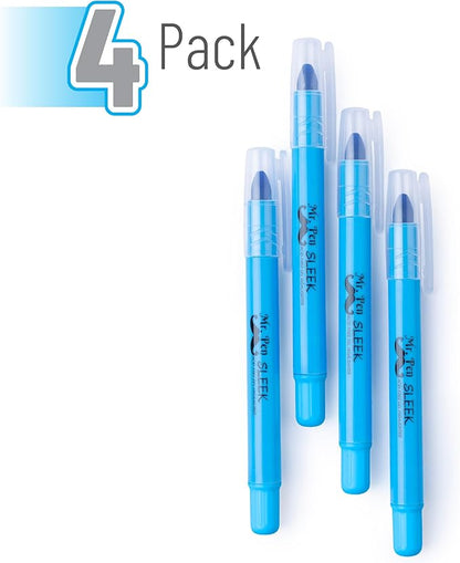Mr. Pen No Bleed Gel Highlighter, Bible Highlighters, Blue, Pack of 4