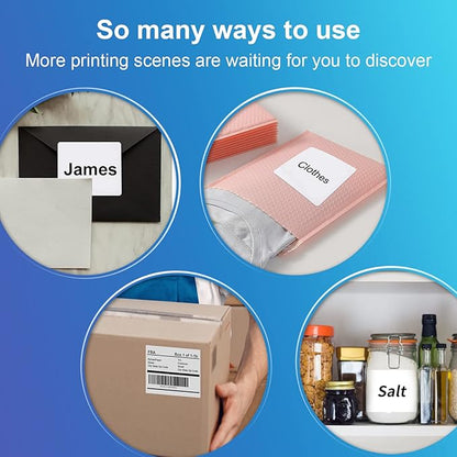 (8164/5164) 6 Up Shipping Address Labels, 3.33" X 4" FBA SKU Barcode Label for Inkjet/Laser Printer (500 Sheet -3000 Labels)