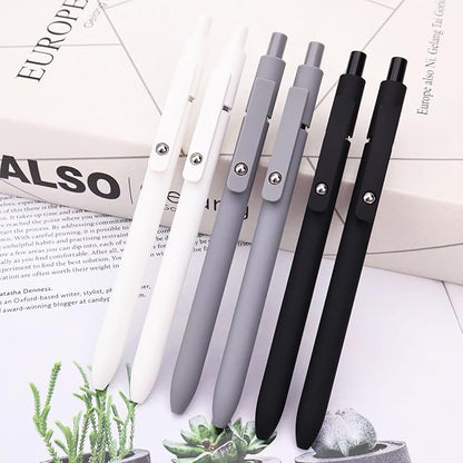 ITAWIXS 6Pcs Cute Gel Pens, 0.5mm Fine Point Smooth Writing Pens, Aesthetic Pens for Journaling Note Taking, Office School Supplies, Gifts for Women
