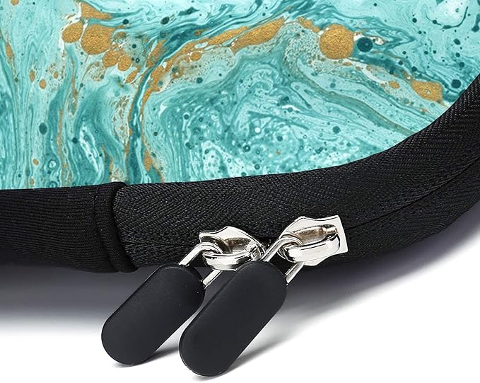 11.6 12 12.1 Inch Laptop Carrying Bag Protective Chromebook Case Pouch Netbook Notebook Ultrabook Bag Tablet Sleeve Cover Travel Briefcase with Handle for Men Women (Marble)