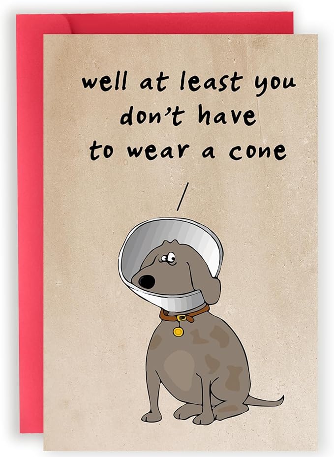Funny Get Well Cards, After Surgery Recovery Gifts for Women Men, Feel Better/Get Well Soon Gifts for Him Her Friends