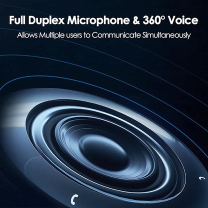 Yealink Bluetooth Speakerphone Conference Microphone Teams-Certified CP900 Enhanced Noise Reduction Algorithm Home Office 360° Voice Pickup