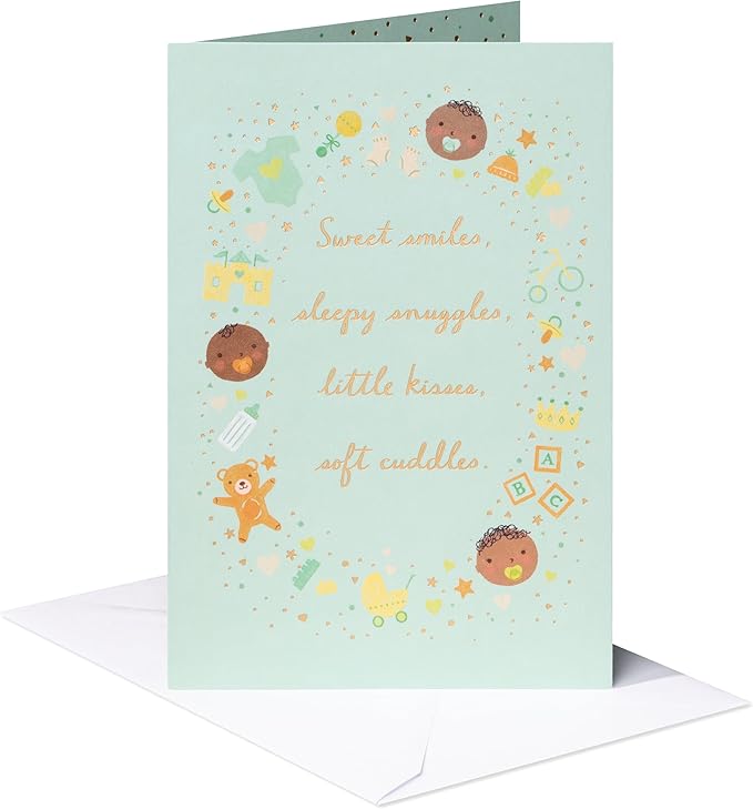 American Greetings Baby Shower Card (Love on the Way)