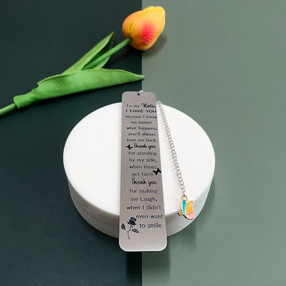 Bestie Bookmark Graduation Gifts True Friendship Forever Appreciate Best Friend Bookmarks Inspirational Good Friend Birthday Present Personalized Book Lover Keepsake Retirement Inspirational Christmas