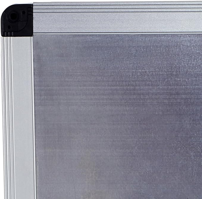 VIZ-PRO Dry Erase Board/Whiteboard, Non-Magnetic, Pack of 2, 72 x 40 Inches, Wall Mounted Board for School Office and Home