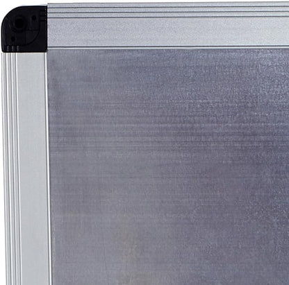 VIZ-PRO Dry Erase Board/Whiteboard, Non-Magnetic, Pack of 2, 72 x 40 Inches, Wall Mounted Board for School Office and Home