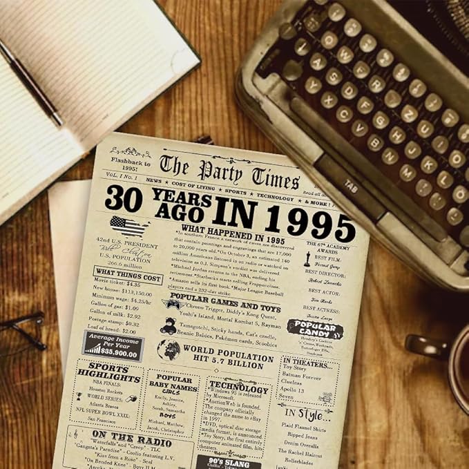 Funny 30th Birthday Card Gifts for Men Women,Happy Card Gifts for 30 Year Old Birthday,Unique 30th Birthday Card Decorations for Him Her,30th Birthday Card for Husband Wife