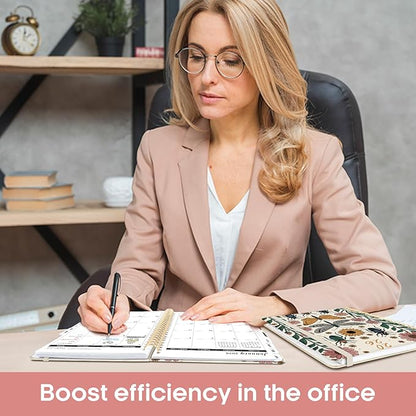 2026 Planner, Aesthetic Weekly and Monthly Planner for Women, Jan 2026 to Dec 2026, Hardcover 2026 Calendar Book with Monthly Tabs, Inner Pocket, Perfect for Office Home School - A5 (6.3" x 8.5"), Butterfly Beetles