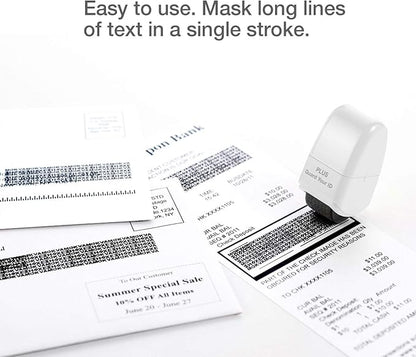 Guard Your ID Roller Identity Security Stamp Roller (White) IS-520CM