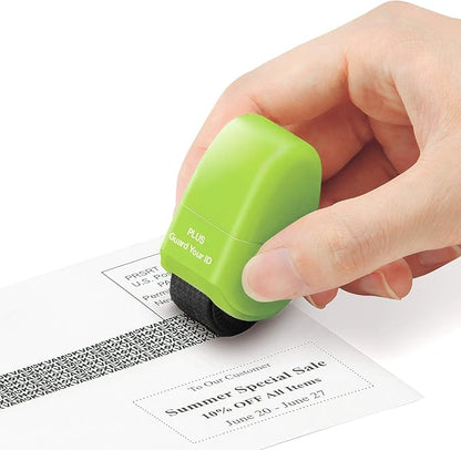 Guard Your ID Roller Identity Security Stamp Roller (Green) IS-520CM