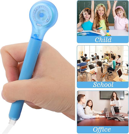 BESARME 12 Pieces White Out Tape Pen, Cute Whiteout Correction Tape Pen Colorful Correction Tape Correction Writing Tape for Note School Office Supplies, 1/5 X 236 Inch