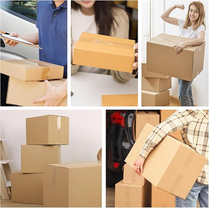 Swihauk 1.88 in x 66.6 YDs Heavy Duty Packing Tape with Dispenser, Strong & Durable Shipping Tape, Packaging Tape, Clear Package Tape for Shipping Moving Storage and Mailing, 6 Roll + 2 Dispenser