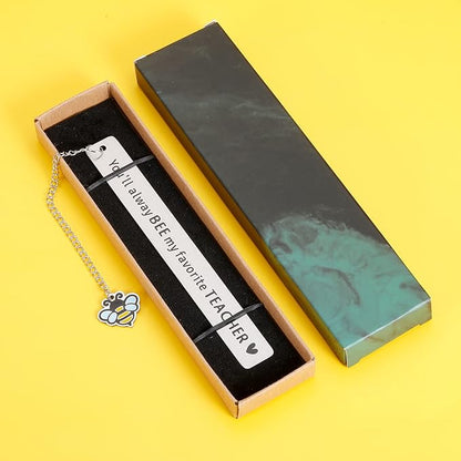 Teacher Appreciation Gifts Bookmark for Book Lover Women Men Thank You Gift Back to School Gifts for Teacher from Student Graduation End of Year Teachers Day Gift Christmas Valentine Gift Bulks